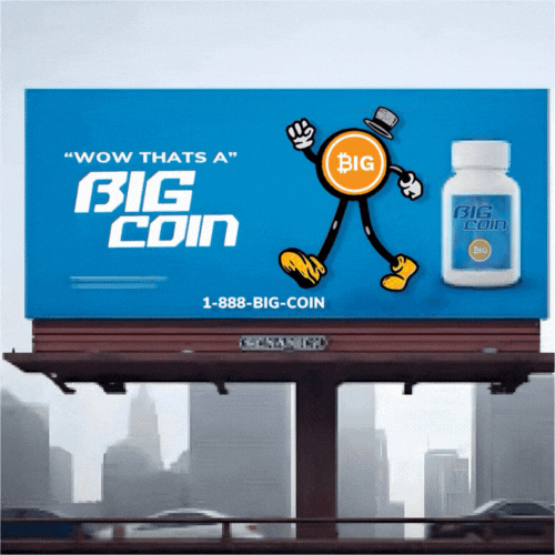 BIGCOIN Billboard Ad